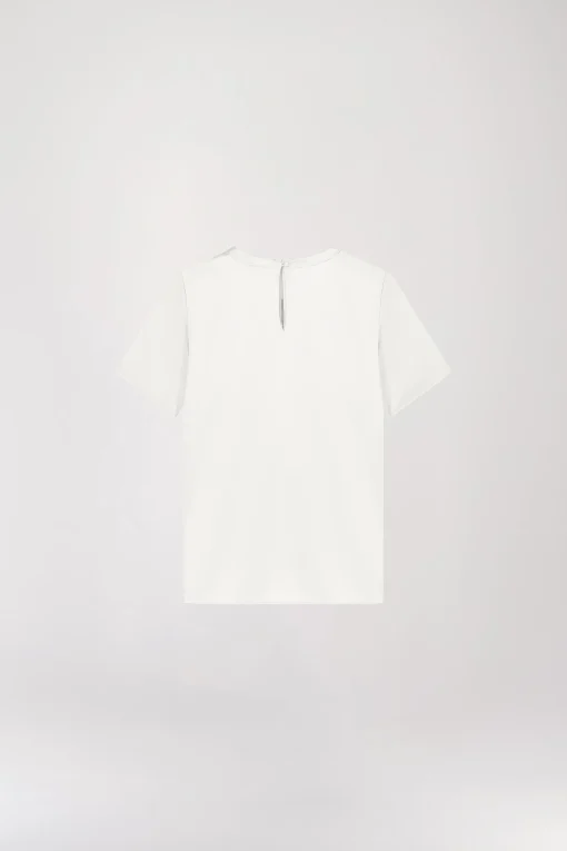 T-shirt en soie blanc