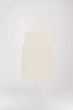 Tricot pailletés blanc casse